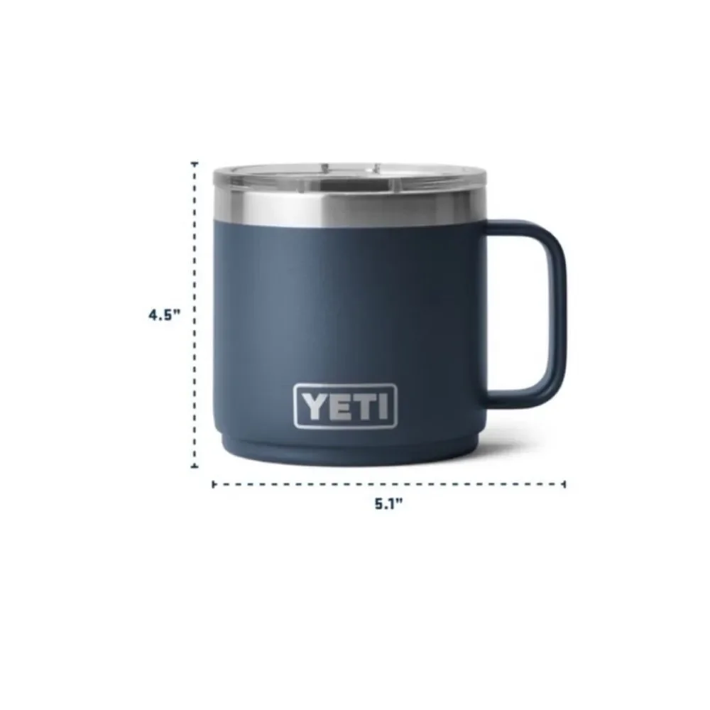 Yeti Rambler Stackable Mug in Seafoam ~ 14Oz